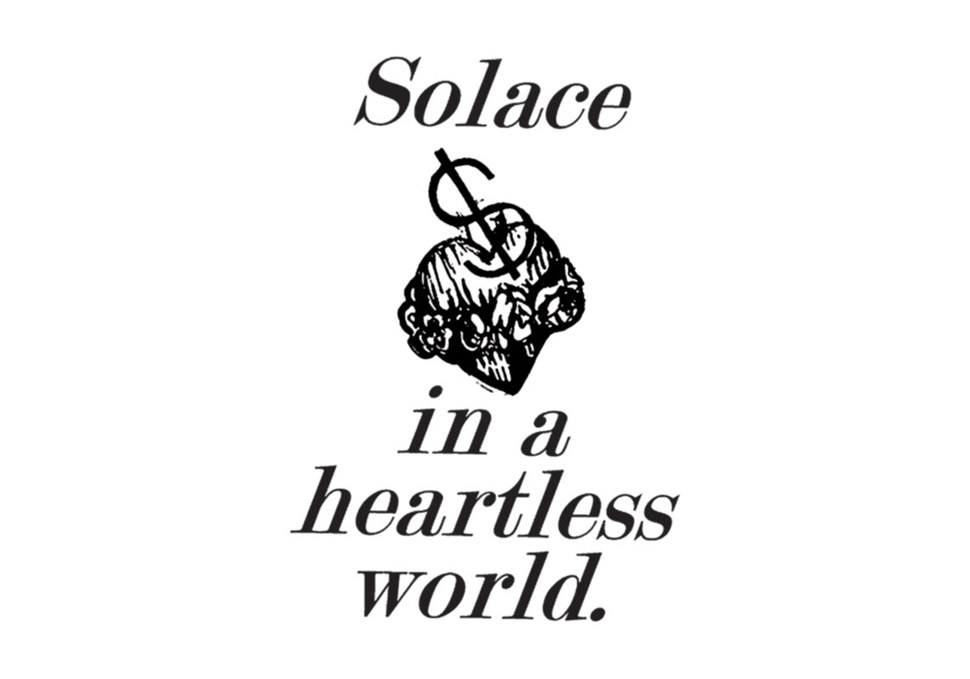 Graphic design, Solace in a hearless world logo design by Maya Walker