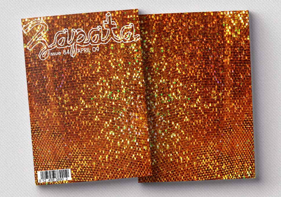Graphic design, Zapata print magazine cover redesign by Maya Walker